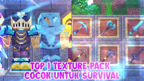 Top Texture Pack Mcpe Cocok Untuk Survival Texture Pack Mcpe