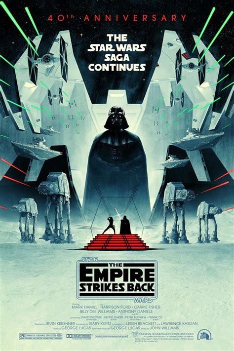 Star Wars The Empire Strikes Back 40th Anniversary Poster Unveiled