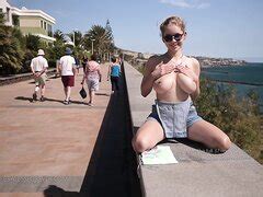 Flashing Her Big Ass In Public Thisvid