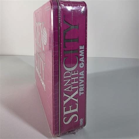Sex And The City Trivia Game 2004 Cardinal Collectors Tin 18 Adult For