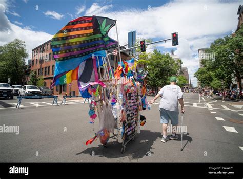 Selling Gay Pride Flags Hi Res Stock Photography And Images Alamy