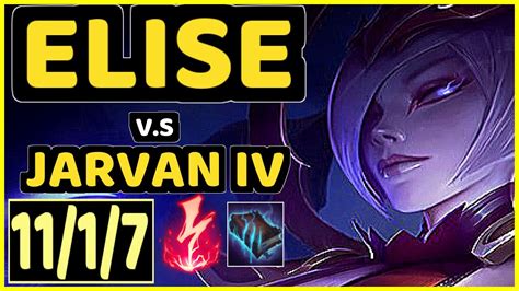 Cinkrof Elise Vs Jarvan Iv 1117 Kda Jungle Gameplay Euw Ranked