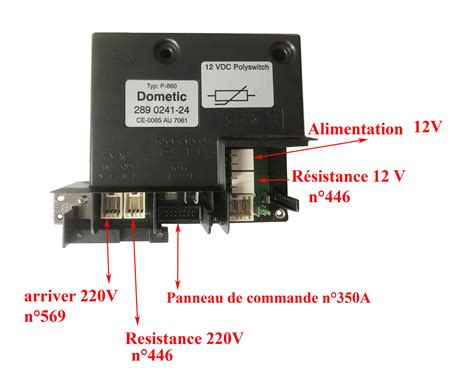 Carte Electronique Frigo Dometic Rmd Cartes