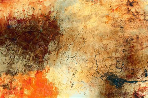 Abstract Oil Paint Texture On Canvas Background Artistic Background