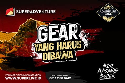 gear   mapala siapkan  adventure race superlive