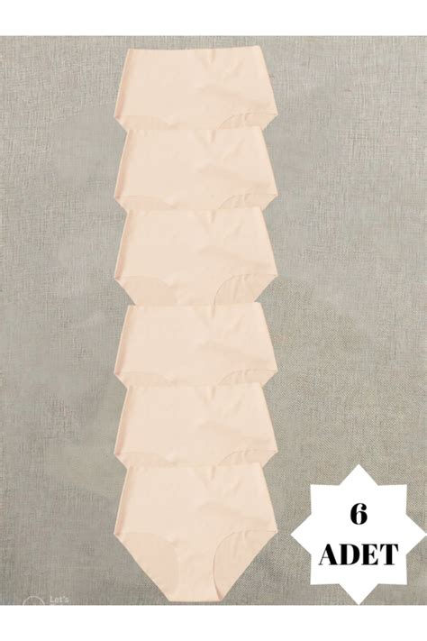 Adeniz Kad N Y Ksek Bel L Paket Diki Siz Lazer Kesim Iz Yapmaz Bikini Slip K Lot Fiyat