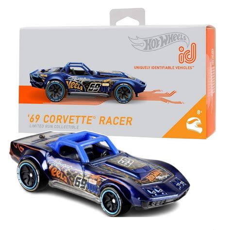 Hot Wheels ID Model 69 CORVETTE RACER Genuine Copyright Can Scan Through Play On The Phone