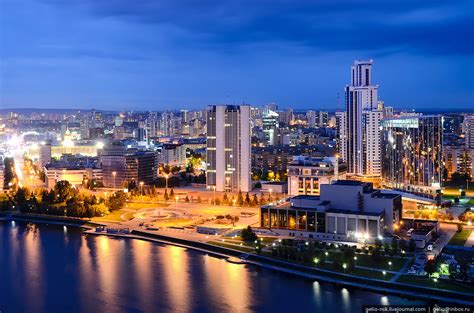 The bird’s-eye views of Ekaterinburg city · Russia Travel Blog