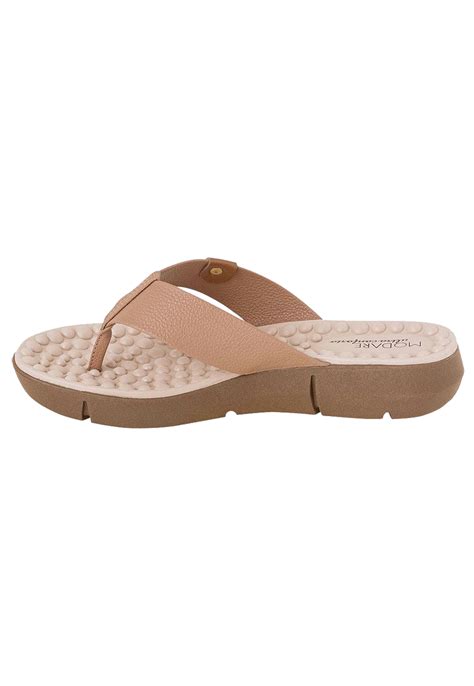 Tamanco modare ultra conforto ref nude Via Colors Calçapé