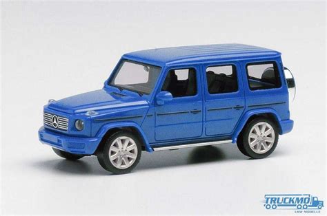 Herpa Mercedes Benz G Klasse südseeblau metallic 430623 003 TRUCKMO