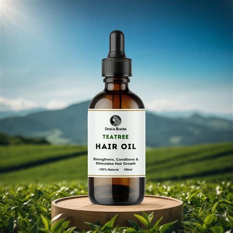 Tea Tree Hair Oil – desiandroots.com