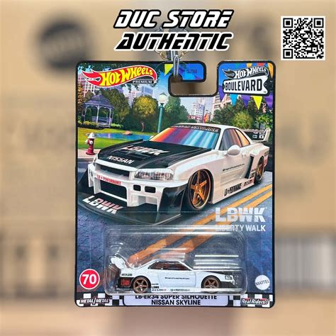 Ducstore Hot Wheels Premium LB ER 超級剪影 Nissan Skyline R 蝦皮購物