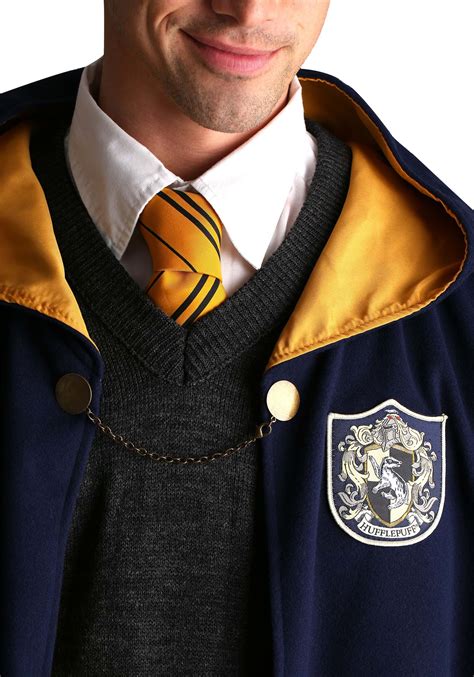 Vintage Harry Potter Hogwarts Hufflepuff Adult Costume Robe