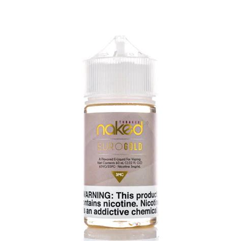 Naked 100 Tobacco Euro Gold Vape E Liquid 60mL Beyond Vape