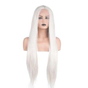 Accessories White Blonde Straight Lace Front Wig Nwt Poshmark