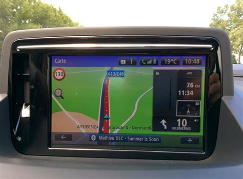 Test Du R Link Sur Une M Gane Gps Carminat