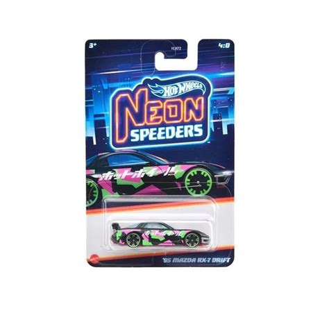 Hot Wheels Neon Light Series Mazda Rx Drift