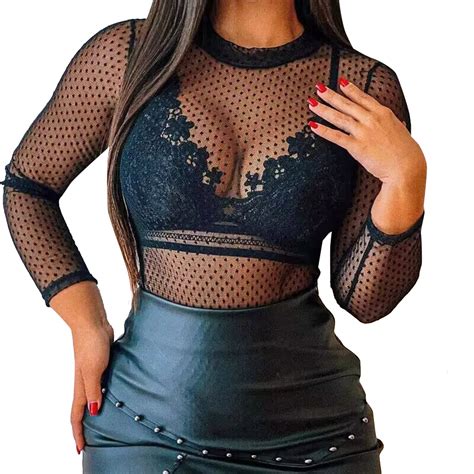Yuhaotin Christmas Lingerie Set Plus Size Bow Women S Mesh Line