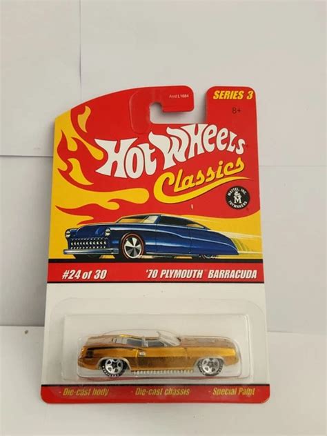 HOT WHEELS CLASSICS Series Plymouth Barracuda Gold L EUR PicClick FR