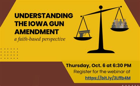 Understanding The Iowa Proposed Gun Amendment Virtual Panel Sisters