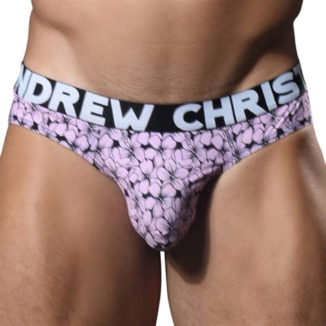 Andrew Christian Almost Naked Flower Briefs INDERWEAR