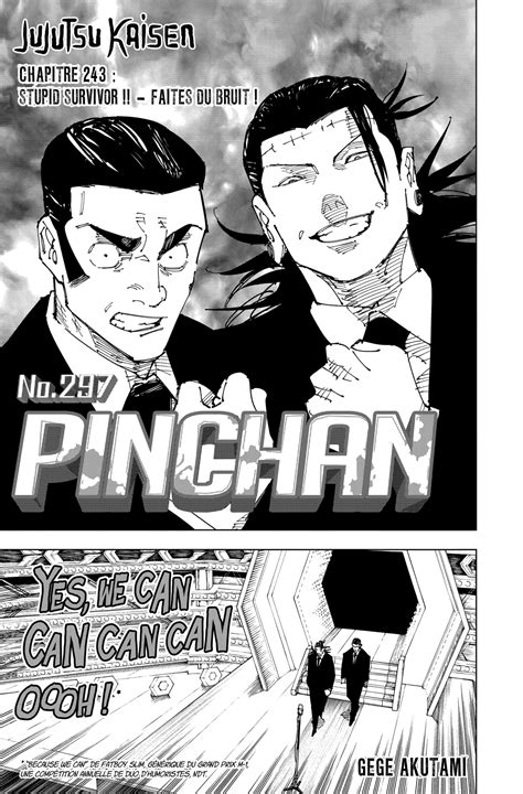 Jujutsu Kaisen Chapitre 243 VF - Lire Jujutsu Kaisen Chapitre 243 en