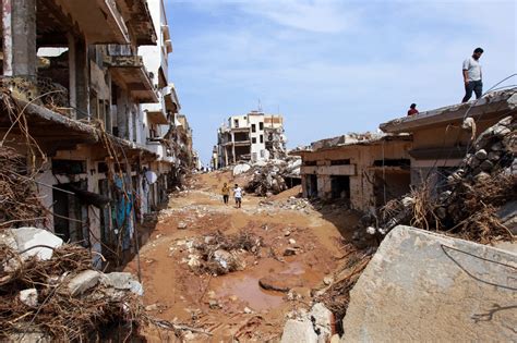 Libia Así Quedó Derna La Ciudad Devastada Por El Paso Del Ciclón