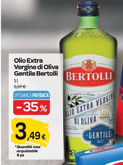 Bertolli Gentile Olio Extra Vergine Di Oliva 1 L Offerta Di Eolo