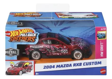 Hot Wheels Series Pull Back Speeders Metal Mattel