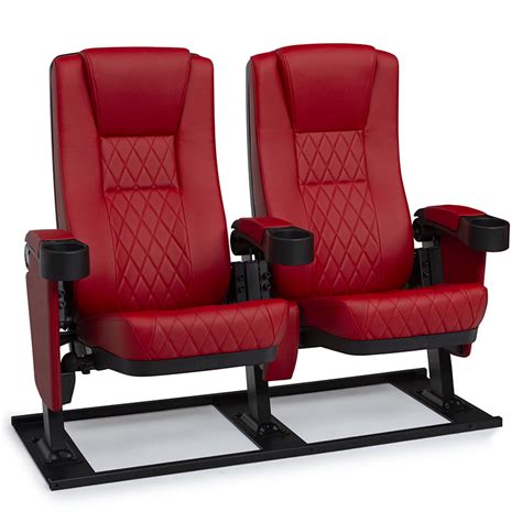 Madrigal Red Home Theater Seating with Risers| Easy DIY Home Theater Seats