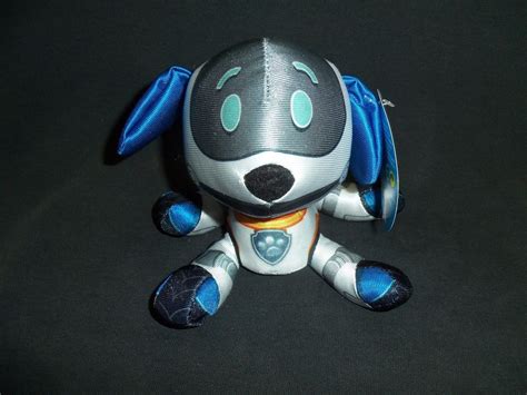 Nickelodeon Paw Patrol 5.5" Robo Dog Plush Toy New Spin Master Free ...