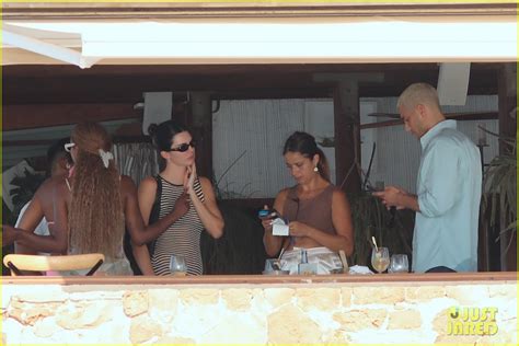 Kendall Jenner Wears See Through Bikini Cover Up During Day Out In Ibiza Photo