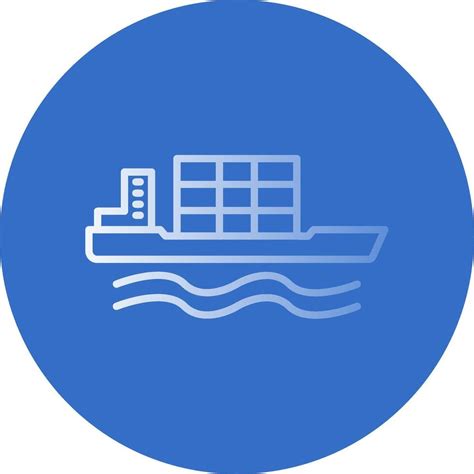 Bulk Carrier Flat Bubble Icon 44082152 Vector Art At Vecteezy