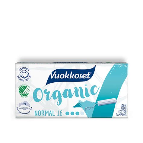 Vuokkoset Organic Tampon Normal - Vuokkoset
