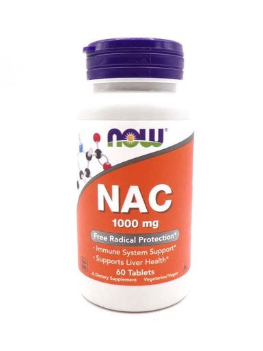 NAC 1000 mg 60 Tabs - Ullman’s Health and Beauty
