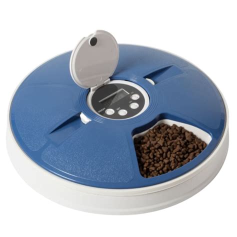 Electronic Pet Feeder Blue Cattlemens Corner