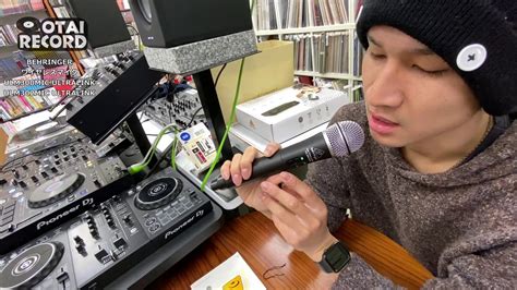 BEHRINGERのワイヤレスマイクULM300MIC ULTRALINKとULM302MIC ULTRALINKご紹介！ - YouTube