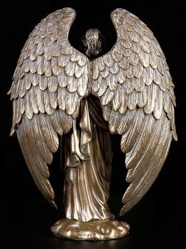 Archangel Metatron Figure Bronziert Angel Decoration Figure Holy Figure