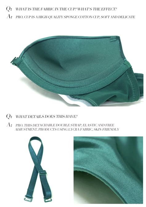 Shop Frontless Sexy Bikini Bra Brief Sets By Paerland