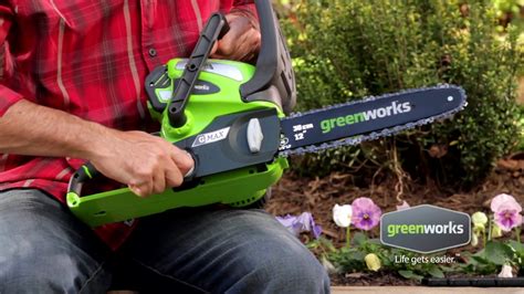 Greenworks 40v Chainsaw Manual