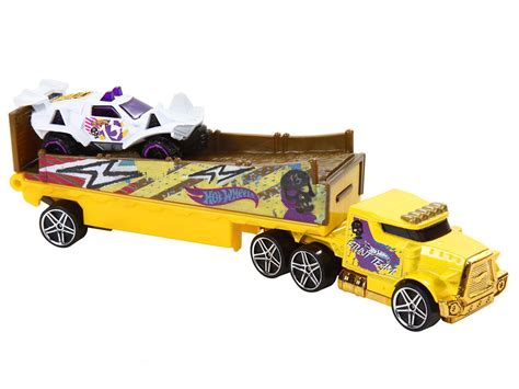 Caminh O Hot Wheels Transportador Mattel Bdw Carrinho Caminh Es Motos E Nibus De