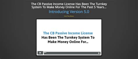 Cb Passive Income Review Does The Training Work