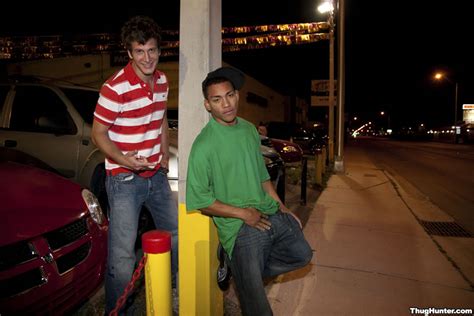 Getting His Ass Fucked By Some Thug On The Street