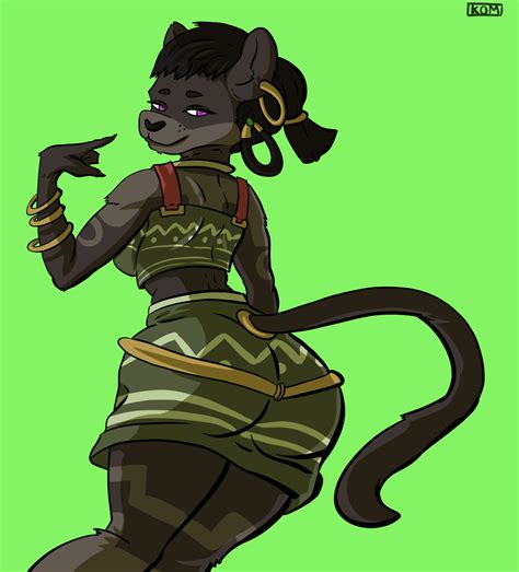 Meztli Pinup COMM By PunishedKom Hentai Foundry