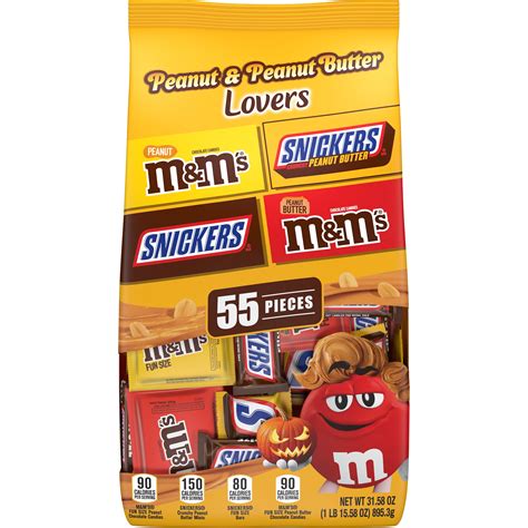 Buy Mandms And Snickers Bulk Halloween Milk Chocolate Candy Variety Pack