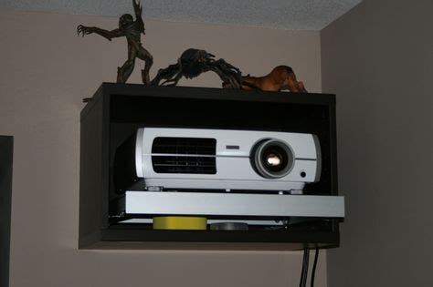 11 Creative Projector Mounting ideas | projector mount, projector, home theater setup