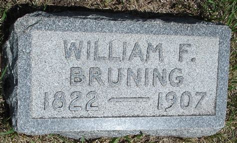 william frederick bruning   find  grave memorial