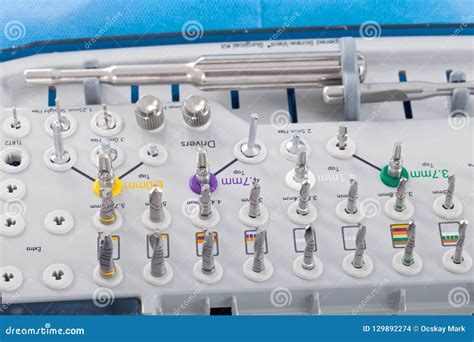 Dental Implant Surgical Kit Stock Photo Image Of Extraction Hospital