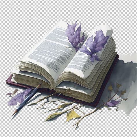 Premium Psd Watercolor Book