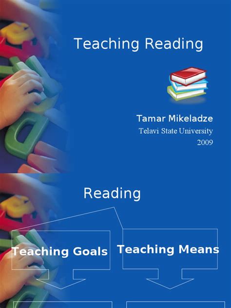 Teaching Reading Pdf Reading Comprehension Reading Process